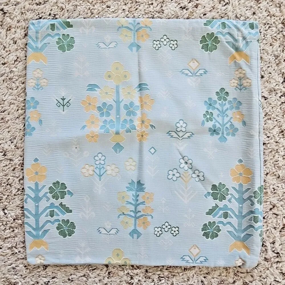 FRETTE Royal Collection Scandinavian Floral Full Duvet Cover Pillow Shams Cotton